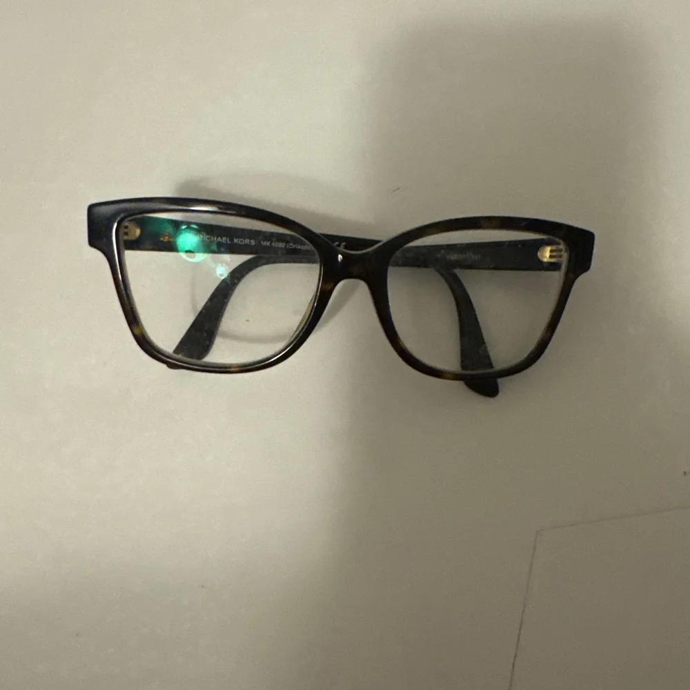 Women's Michael Kors Tortoise Shell Glasses One Size Brown/Black - Picture 4 of 4